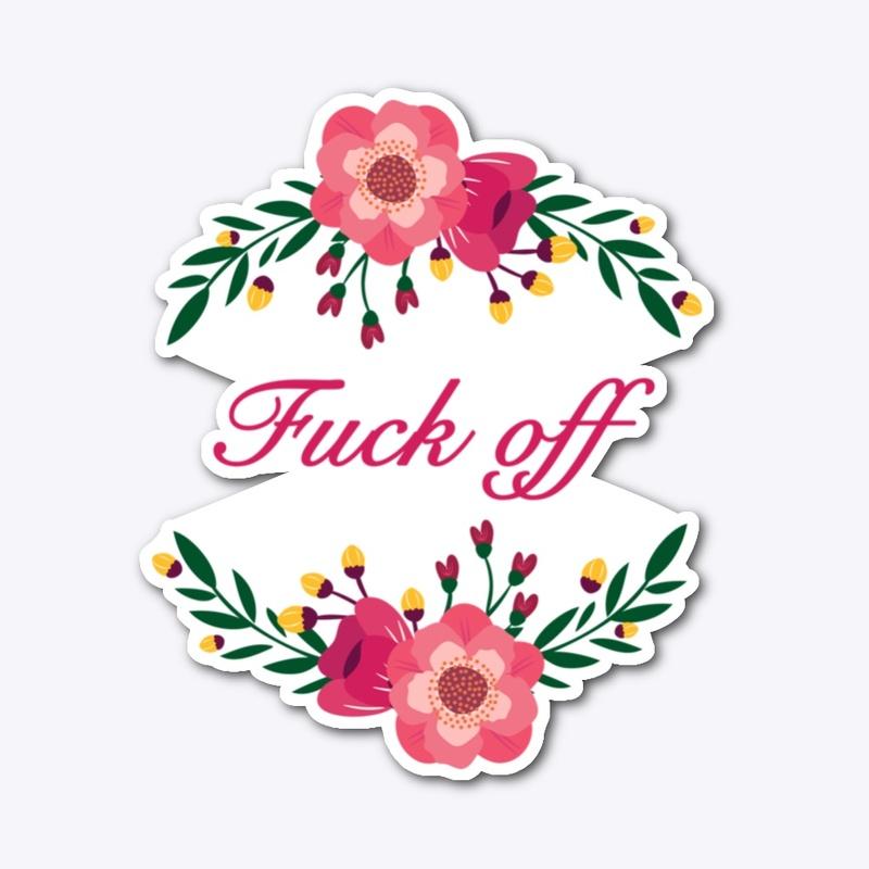 F Off Sticker