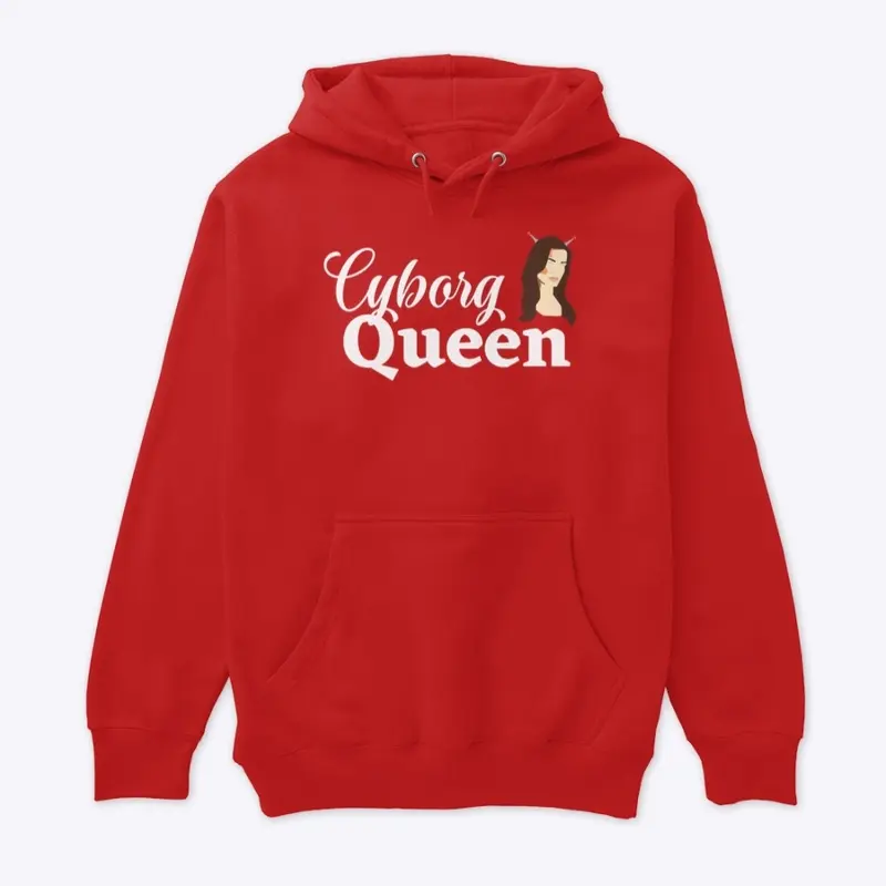 Cyborg Queen Premium Hoodie